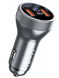 Автомобильное зарядное устройство Remax RCC-325 45w QC3.0 2xUSB-A ports car charger Black - фото Автомобильное зарядное устройство Remax RCC-325 45w QC3.0 2xUSB-A ports car charger Black
