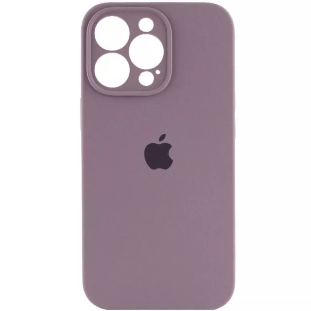 Чехол Silicone Case Full Camera для Apple iPhone 14 Pro Grape - фото 1