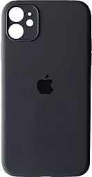 Чехол Silicone Case Full Camera для Apple iPhone 12  Pebble