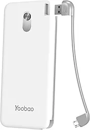 Повербанк Yoobao S5K 5000 mAh White