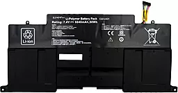 Аккумулятор для ноутбука Asus UX31 / 7.4V 6840mAh / UX31-2S2P-6840 Elements PRO Black