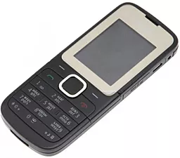 Корпус для Nokia C2-00 з клавіатурою Black