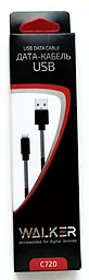 USB Кабель Walker C720 Lightning Cable White