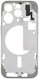 Рамка корпуса Apple iPhone 15 Pro, EU version, Original White Titanium