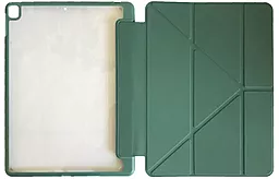 Чехол для планшета Smart Case Clear с местом под стилус для Apple iPad 10.2 (2019/2020), Pro 10.5 (2017), Air 10.5 Green - фото Чехол для планшета Smart Case Clear с местом под стилус для Apple iPad 10.2 (2019/2020), Pro 10.5 (2017), Air 10.5 Green