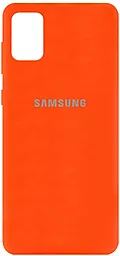 Чехол Epik Silicone Cover Full Protective (AA) Samsung A315 Galaxy A31 Neon Orange