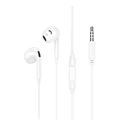 Наушники Borofone BM96 3.5 мм mini-Jack White - фото Наушники Borofone BM96 3.5 мм mini-Jack White