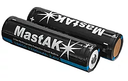 Аккумулятор MastAK 18650 2200mAh Li-Ion с защитой - миниатюра 4