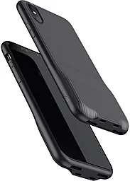 Чохол Baseus Audio Case (Audio+Charge/Double lightning)  Apple iPhone X Black - мініатюра 2