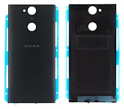 Задняя крышка корпуса Sony H3113 Xperia XA2, H3123 Xperia XA2, H3133 Xperia XA2, H4113 Xperia XA2, H4133 Xperia XA2 Original Black - фото Задняя крышка корпуса Sony H3113 Xperia XA2, H3123 Xperia XA2, H3133 Xperia XA2, H4113 Xperia XA2, H4133 Xperia XA2 Original Black