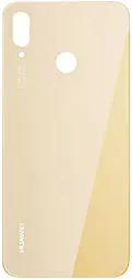 Задняя крышка корпуса Huawei P20 Lite / Nova 3e Gold - фото Задняя крышка корпуса Huawei P20 Lite / Nova 3e Gold