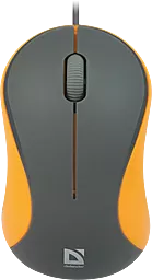 Компьютерная мышка Defender Accura MS-970 (52971) Grey/Orange - фото Компьютерная мышка Defender Accura MS-970 (52971) Grey/Orange