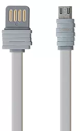 Кабель Remax Proda PD-B06m House USB-A - micro USB 12w 2.4a 1м cable Silver (PD-B06m) - фото Кабель Remax Proda PD-B06m House USB-A - micro USB 12w 2.4a 1м cable Silver (PD-B06m)