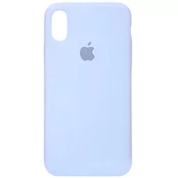 Чехол Silicone Case Full для Apple iPhone X, iPhone XS Lilac Purple