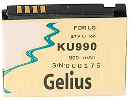 Аккумулятор LG KE990 Viewty / LGIP-580A (900 mAh) Gelius
