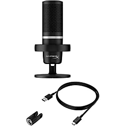 Микрофон HyperX DuoCast Black (4P5E2AA) - миниатюра 6