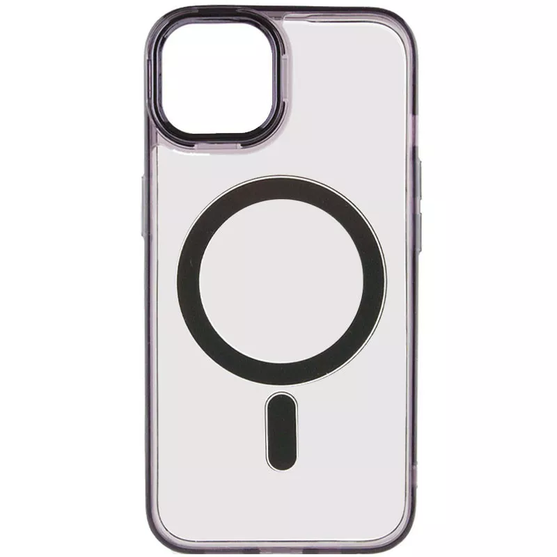 Чехол Epik Iris with MagSafe для Apple iPhone 14 Black - фото 1