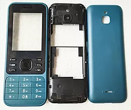 Корпус для Nokia 6300 з клавіатурою Blue