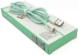 Кабель USB iKaku KSC-723 12W 2.4A Lightning Cable Green