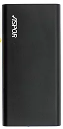 Повербанк Aspor A373 6000mAh Black - фото Повербанк Aspor A373 6000mAh Black