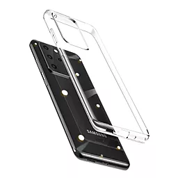 Чехол Baseus Simple Series для Samsung Galaxy S20 Plus Transparent (ARSAS20P-02) - миниатюра 2