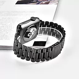 Змінний ремінець для розумного годинника W26 Steel Band для Apple Watch 38/40/41mm Black (WH5239-BK)