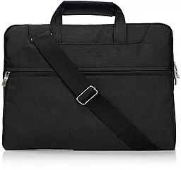 Сумка для ноутбука Epik Denim with Straps 13/14.2'' Black - фото Сумка для ноутбука Epik Denim with Straps 13/14.2'' Black