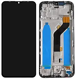 Дисплей Infinix Smart 5 (X657) с тачскрином и рамкой, оригинал, Black