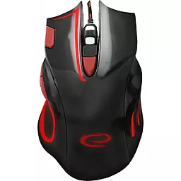 Компьютерная мышка Esperanza MX401 Hawk (EGM401KR) Black/Red - фото Компьютерная мышка Esperanza MX401 Hawk (EGM401KR) Black/Red