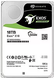 Жорсткий диск Seagate Exos X18 Server 18TB 3.5" (ST18000NM000J) - фото Жорсткий диск Seagate Exos X18 Server 18TB 3.5" (ST18000NM000J)