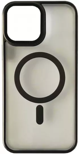 Чехол  Perfect Case with MagSafe для Apple iPhone 13 Pro Max Titanium Black - фото 1