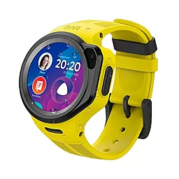 Смарт-годинник ELARI KidPhone 4G Round Yellow (KP-4GRD-Y) - фото Смарт-годинник ELARI KidPhone 4G Round Yellow (KP-4GRD-Y)