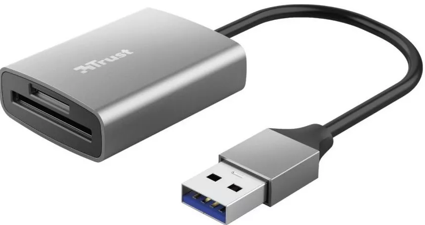 Картридер Trust Dalyx Fast USB 3.2 Card reader - фото 1