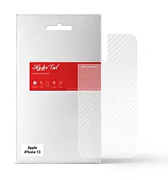 Гидрогелевая пленка ArmorStandart на заднюю панель для Apple iPhone 13 Carbone Transparent (ARM61068) - фото Гидрогелевая пленка ArmorStandart на заднюю панель для Apple iPhone 13 Carbone Transparent (ARM61068)