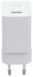 Сетевое зарядное устройство с быстрой зарядкой Baseus Home Charger 1USB QC3.0 White (CCALL-BX02) - миниатюра 4