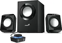 Колонки акустические Genius SW-2.1 300 II Black - фото Колонки акустические Genius SW-2.1 300 II Black