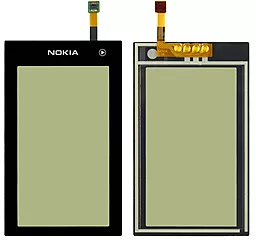 Сенсор (тачскрин) Nokia 5250 Black - фото Сенсор (тачскрин) Nokia 5250 Black