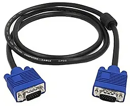 Видеокабель VGA 1080p 60hz 3m black EasyLife - фото Видеокабель VGA 1080p 60hz 3m black EasyLife