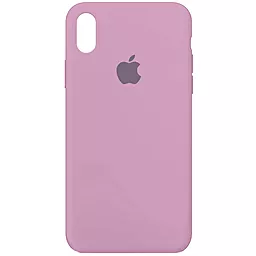 Чехол Silicone Case Full для Apple iPhone XS Max Lilac Pride