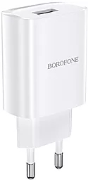 Сетевое зарядное устройство Borofone BN1 Innovative 2.1a home charger white - фото Сетевое зарядное устройство Borofone BN1 Innovative 2.1a home charger white