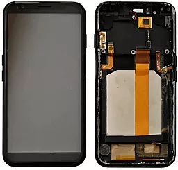 Дисплей DOOGEE X55 с тачскрином и рамкой, Black - фото Дисплей DOOGEE X55 с тачскрином и рамкой, Black