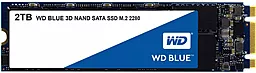 SSD Накопитель Western Digital Blue 2 TB M.2 2280 (WDS200T2B0B)
