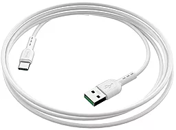 Кабель Hoco X33 Surge USB-A - Type-C 25w 5a 1м cable White - мініатюра 5 Кабель Hoco X33 Surge USB-A - Type-C 25w 5a 1м cable White - мініатюра 5