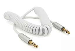 Аудио кабель Voltronic Audio DC3.5 AUX mini Jack 3.5 мм М/М 1.5 м cable white (YT-AUXSGJ-1.5-W) - фото Аудио кабель Voltronic Audio DC3.5 AUX mini Jack 3.5 мм М/М 1.5 м cable white (YT-AUXSGJ-1.5-W)