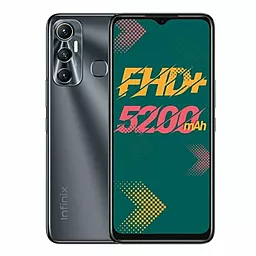 Смартфон Infinix Hot 11 4/128GB Dual Sim Black - фото Смартфон Infinix Hot 11 4/128GB Dual Sim Black