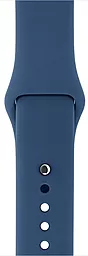 Сменный ремешок для умных часов iWatch 42mm Sport Band Ocean Blue (size S) - миниатюра 3