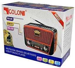 Радиоприемник Golon RX-456S Red - миниатюра 6