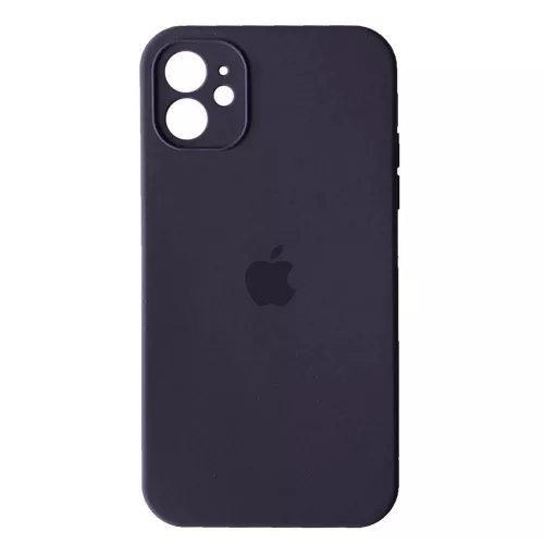 Чохол Silicone Case Full Camera Square для Apple iPhone 11 Elderberry - фото 1