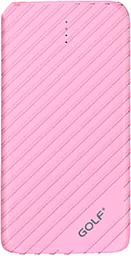 Повербанк GOLF G-17 8000mAh Pink - фото Повербанк GOLF G-17 8000mAh Pink
