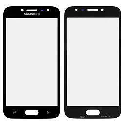 Корпусне скло дисплея Samsung Galaxy J2 J250F 2018 Black - фото Корпусне скло дисплея Samsung Galaxy J2 J250F 2018 Black